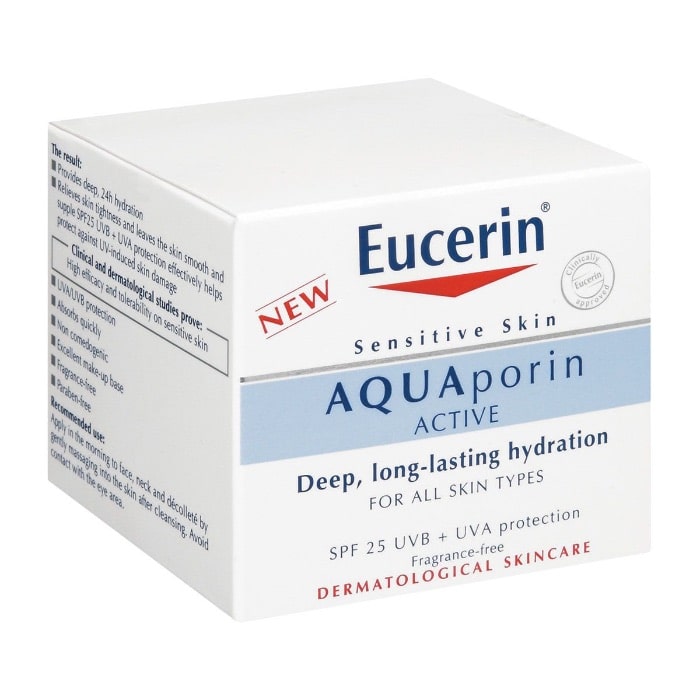 Eucerin Sensitive Aquaporin SPF 25 Day Cream -min