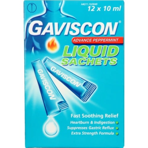 Gaviscon advance Liquid sachets -min