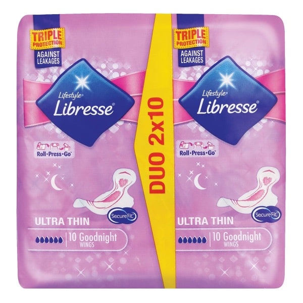 Libresse Good night Duo 2x 10’s -min