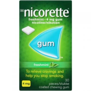 Nicorette 4mg Gum 30’s